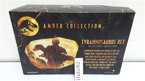 MATTEL JURASSIC WORLD AMBER COLLECTION YOUNG TYRANNOSAURUS REX ...