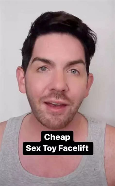 Man S Sex Toy Hack For Cheap Face Lift To Get Rid Of Blemishes And Fine Lines Daily Star