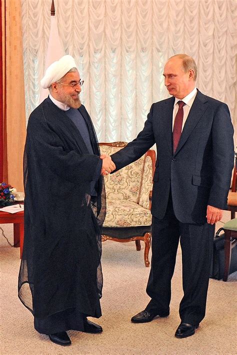 Meeting With President Of Iran Hassan Rouhani • President Of Russia