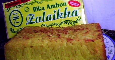 Bika Ambon Zulaikha Oleh Oleh Khas Medan