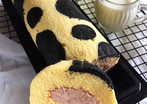 Resep Moo Moo Roll Cake Ala Chocomory Oleh Rismadama Cookpad