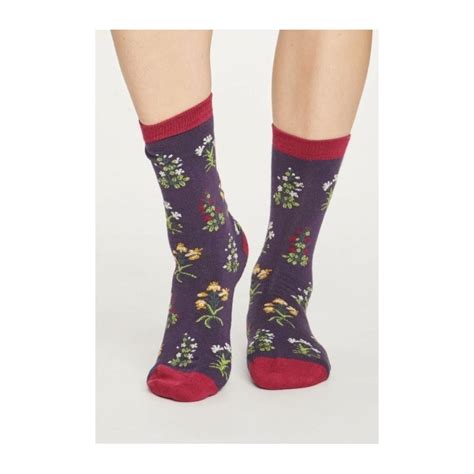 Chaussettes Naturelles Originales En Bambou Et Coton Biologique Femme