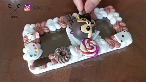 Diy Decoden Phone Case 手机壳制作 奶油胶手机壳巧克力系列 2 Diy Decoden Phone Case Chocolate Series 2 Youtube