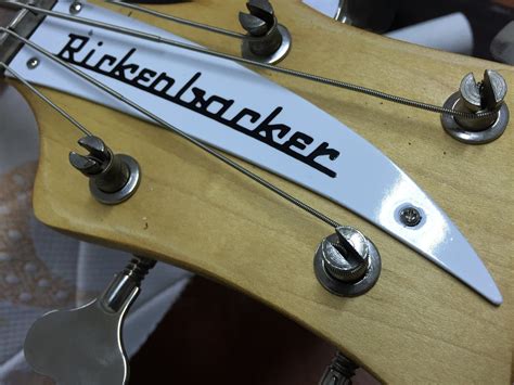 Rickenbacker Bass Logo Custom Headstock Vinyl Sticker - HMCustom Online ...