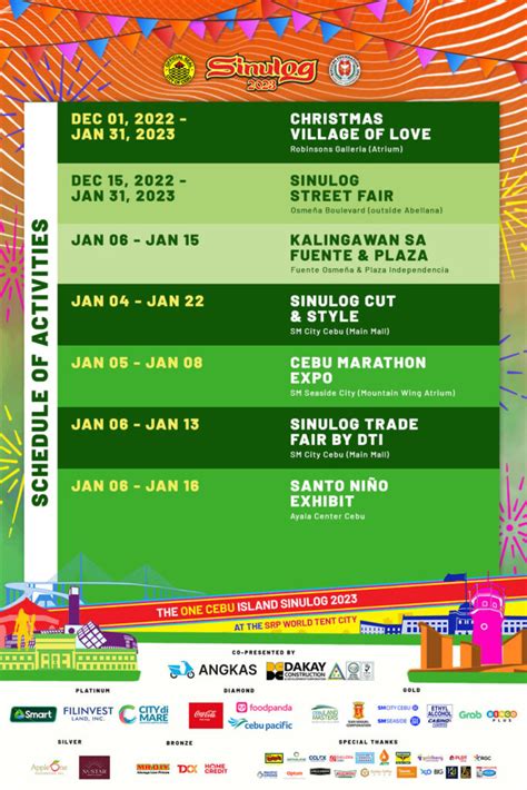 Your Complete Guide To The Sinulog Festival 2023 Mytourguideph