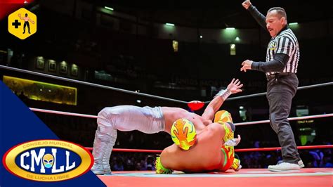 Cmll Fuego Super A Diamond En Match Rel Mpago Youtube