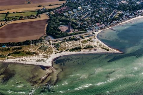 Luftbild Laboe Marine Ehrenmal Als Wahrzeichen Der Kieler F Rde In