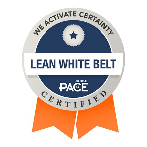 Lean White Belt Credly