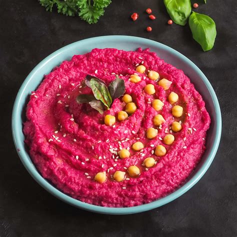 Beet Hummus Rveganrecipes