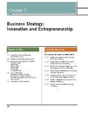 Chapter Business Strategy Innovation And Entrepreneurship Pdf