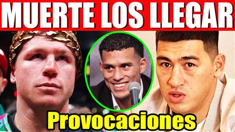 Canelo Responde A Las Provocaciones De Benavidez Y Bivol Promete Que