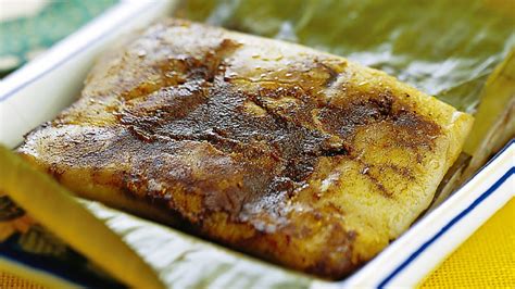 Tamal De Mole En Hoja De Plátano