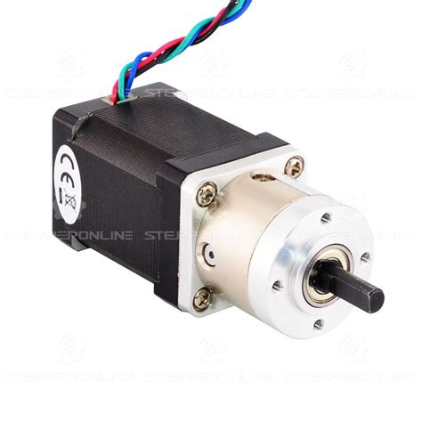 Nema Stepper L Mm W Rear Shaft Gear Ratio Planetary Gearbox