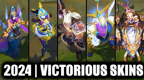 All Victorious Skins Spotlight League Of Legends Youtube