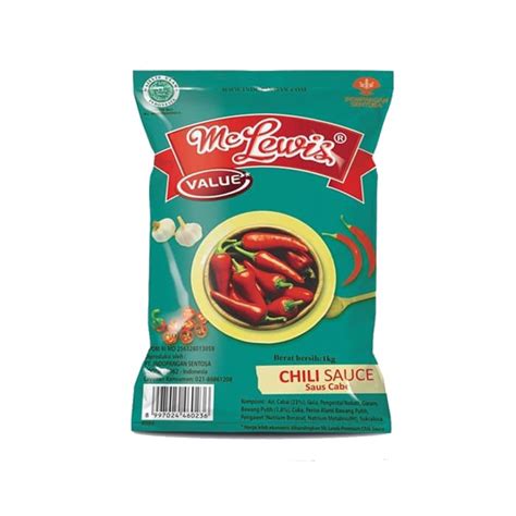 Jual MC Lewis Saus Tomat Saus Sambal Extra Hot Kg Shopee Indonesia