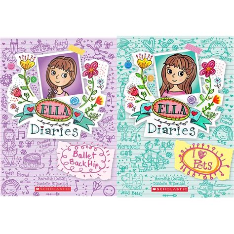 Ella Diaries 2 Ballet Backflip Ella Diaries 3 I Heart Pets Set