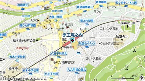 京王堀之内駅 地図・周辺情報：マピオン