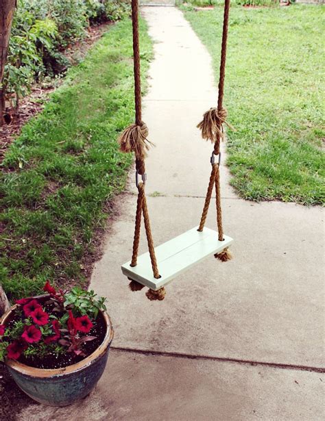 How To Hang A Swing From A Tree A Beautiful Mess