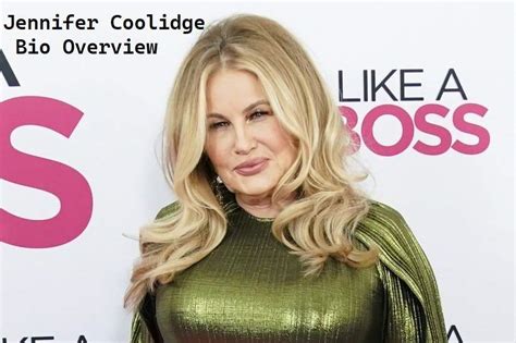 Jennifer Coolidge Net Worth Updated 2023 Bio Overview