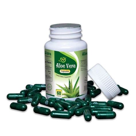 Aloe Vera Capsules Aloe Barbadensis 60 Capsules 500 Mg Shop