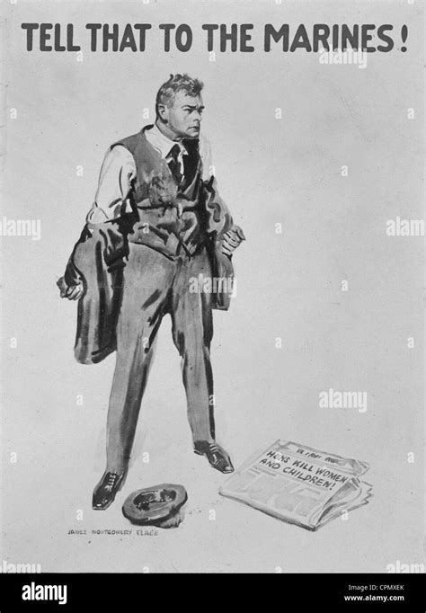 American anti-German propaganda in WWII Stock Photo - Alamy