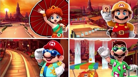 Mario Kart Tour Bangkok Rush All Variants YouTube