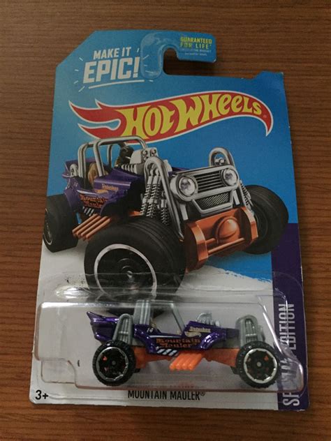 2016 Hot Wheels Scavenger Hunt Special Edition Make It Epic MOUNTAIN MAULER Hot Wheels Cars