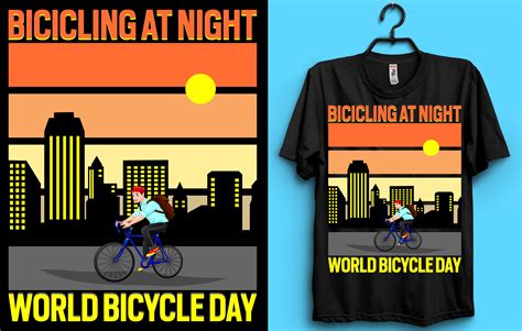 World Bicycle Day T Shirt Design Bundle Graphic By Designer Asif