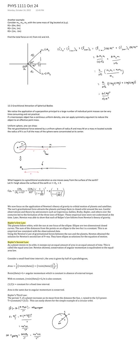 Phys Oct Kk Mon Another Example Consider With