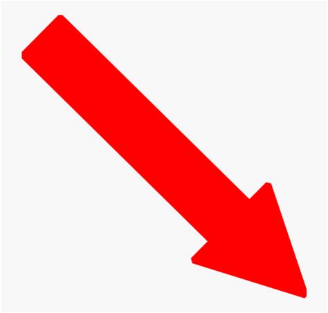 Download High Quality Red Arrow Transparent Diagonal Transparent Png