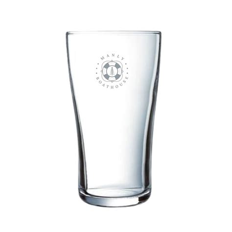 Branded Arcoroc Ultimate Tempered 285ml Beer Glass Brand My Drinkware