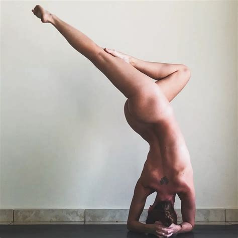 Nude Headstand Nudes By LeftMyMouseAtHome