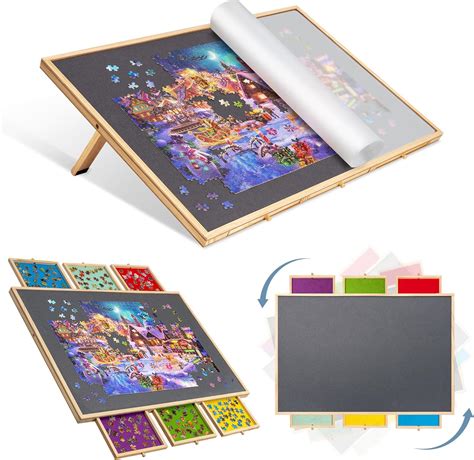 Amazon Lavievert In Tilting Rotating Puzzle Board With