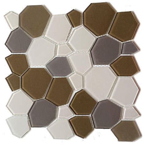 Instant Mosaic Peel And Stick Brushed Stainless Color 6 In X 3 In