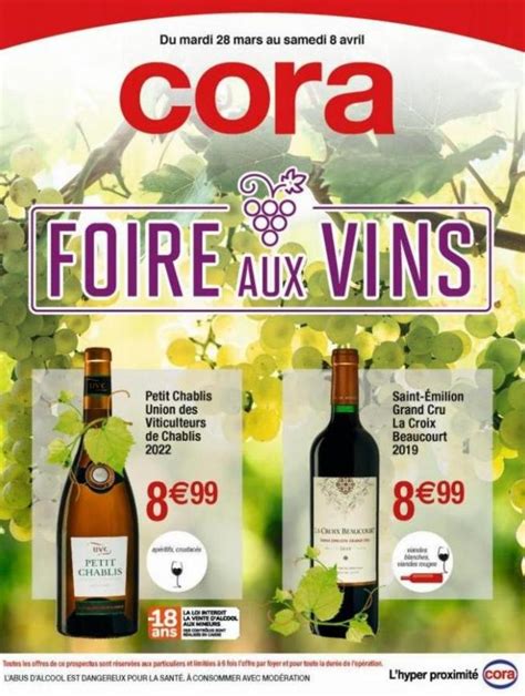 Semaine Week Foire Aux Vins Cora