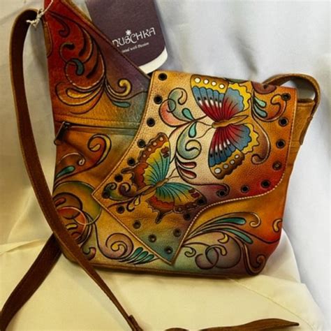 Anuschka Bags Anuschka Genuine Leather Hand Painted Womens Purse