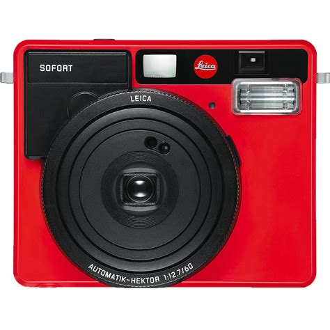 Leica Sofort Instant Film Camera (Red) 19160 B&H Photo Video