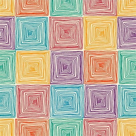 Premium Vector | Coloured squares pattern design