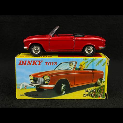 Peugeot Cabriolet Red Norev Dinky Toys Nt