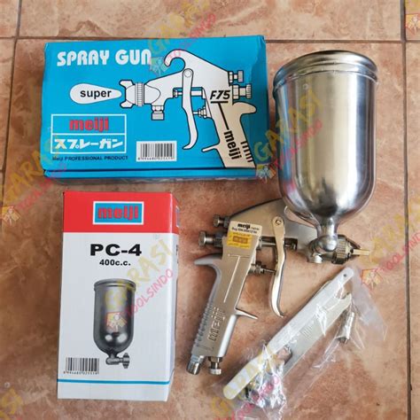 Jual Spraygun MEIJI F75 Tabung Atas Spet Alat Cat Semprot Kompresor