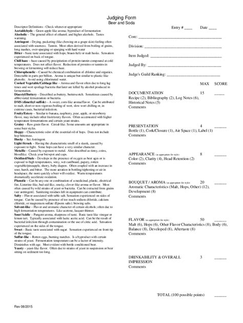 Fillable Online Pentathlon Sca Caid Beer And Soda Fax Email Print