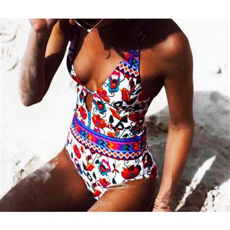 SINO TREND Swimming Suit Woman One Piece Bathing Suit Women Plunging