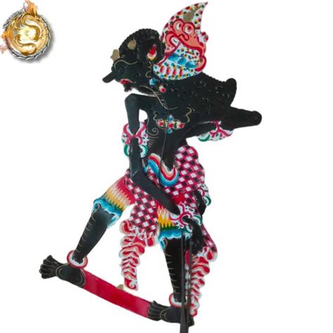 Wayang Kulit Brotoseno Hitam Bahan Kertas Karton Duplex Lazada Indonesia