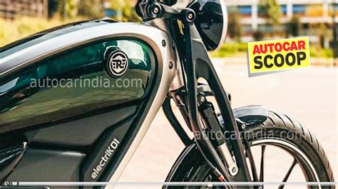 Royal Enfield Electric Motorcycle Concept Leaks Electrik