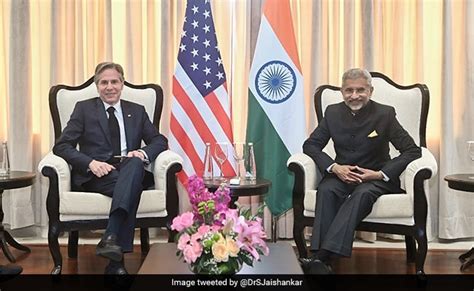 S Jaishankar To Meet US Secretary Antony Blinken Amid India Canada