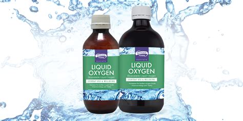 Liquid Oxygen - Wonder Foods Australia