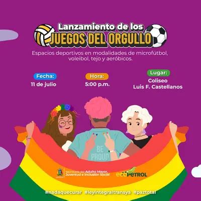 SE INAUGURARÁN LOS JUEGOS DEPORTIVOS DE LA COMUNIDAD LGTBIQA EN EL