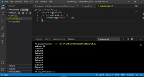 How To Check Node Version In Visual Studio Code Terminal