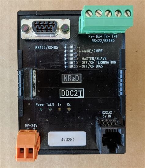 Niobara Randd Ddc2i Optically Isolated Rs 232 To Rs 485 Rs 422 Converter Nrandd Ebay