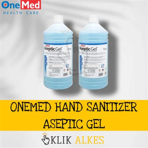 Jual Onemed Aseptic Gel Handsanitizer Aseptic Gel Onemed 1 Liter